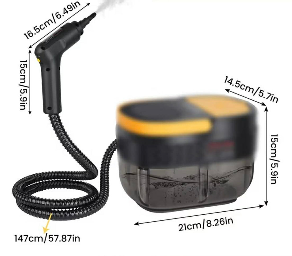 Parownica Purivo - Profesjonalne Czyszczenie Parą 2500W